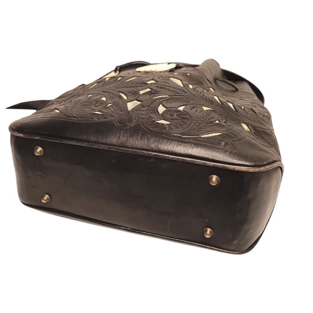 Alexis David Paola Leather vintage shoulder bag - Picture 5 of 9